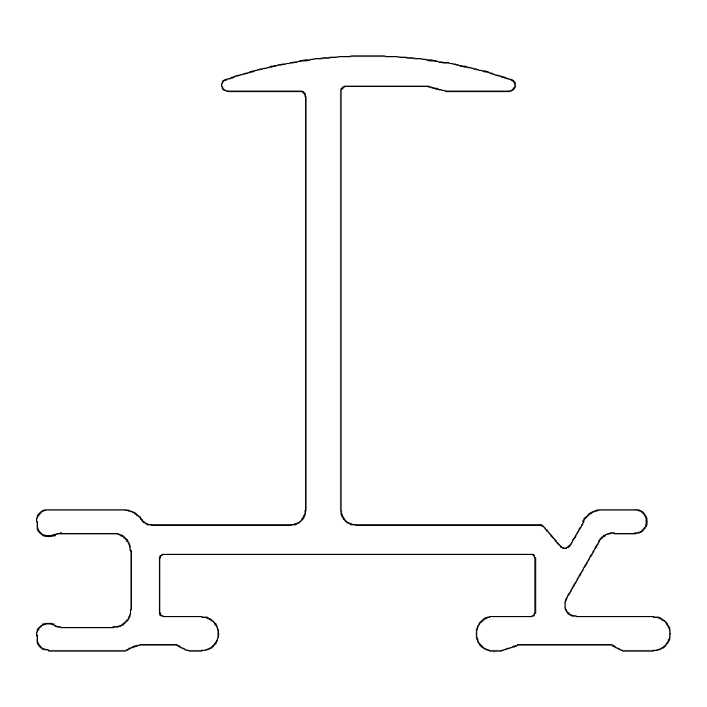 K2 - Rail de montage InsertionRail 35mm - 5.4m - noir