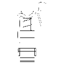 K2 - Etriers OneEnd Alu SET 30-42 mm