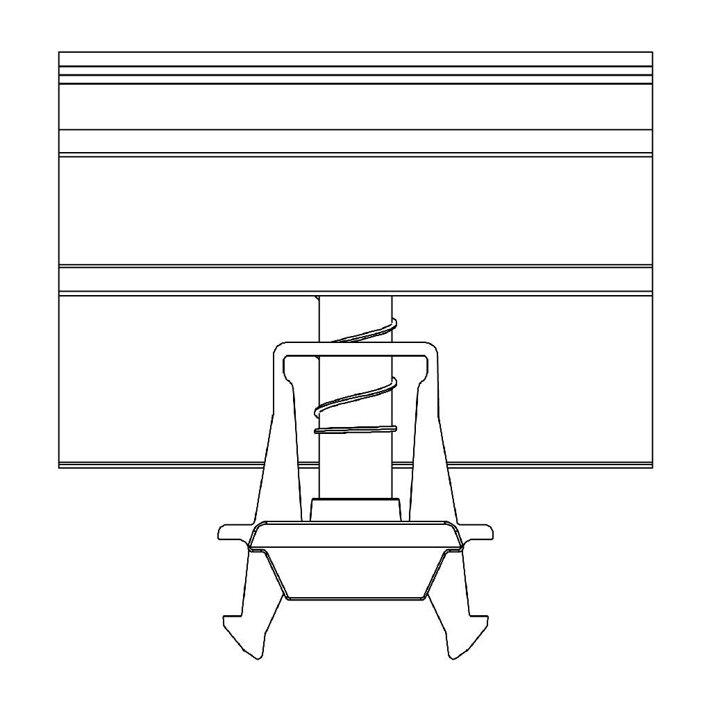 K2 - Etriers OneEnd Alu SET 30-42 mm