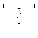K2 - intermediaire  DomeClamp MC Noir 30 - 50 mm