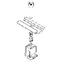 K2 - intermediaire  DomeClamp MC Noir 30 - 50 mm