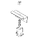 K2 - MiniClamp EC - Etrier final gris 30-50 mm pour Dome 6
