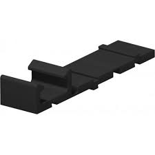 Esdec Clickfit Evo – Gummi-Fliesenschutz-Lagerräumungshalter (Zur Verwendung Mit Haken (1X Haken, 1X Lagerräumungshalter))