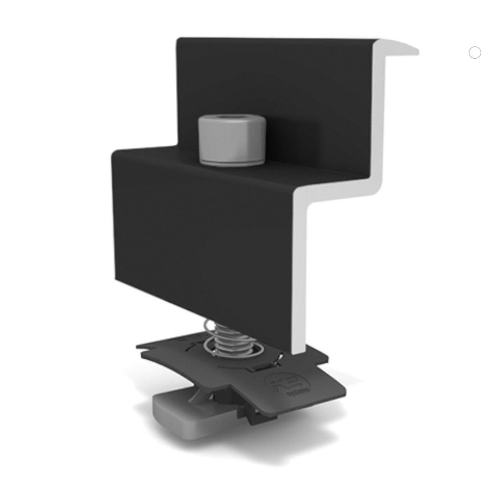 DESTOCKAGE - K2 - Kit étrier final standard XS 30 -31 mm / M8x30, noir anodisé