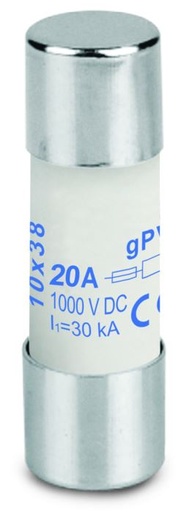[04-2783280000] Sicherung 10X38 20A 1000V Dc Gpv, 2 Pro String, Wenn Mehr Als 2 String Pro Mpp - Weidmüller
