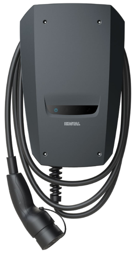 [12-10532947] Kostal Wallbox Enector - Pv Laden - Lastmanagement - Drei Phasen - 11 Kw - Steckdose Typ 2 - Langes Kabel. 7,5 Ml