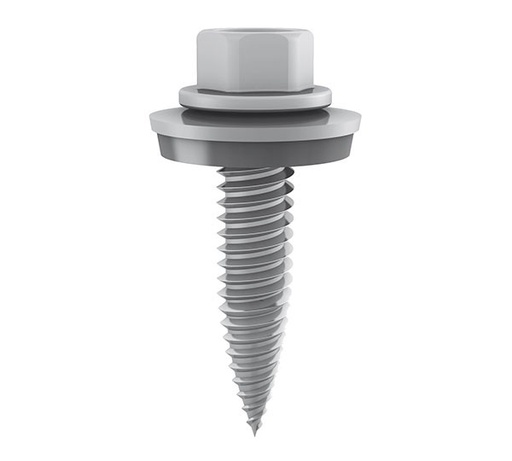 [02-2003524] K2 - Selbstbohrende Blechschraube Mit Sechskantkopf Mit Dichtscheibe 6X25 (Pro Karton À 160 Stück)